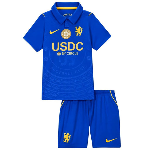 Chelsea USDC Dziecięcy zestaw domowy – Koszulka + Spodenki 2026/27