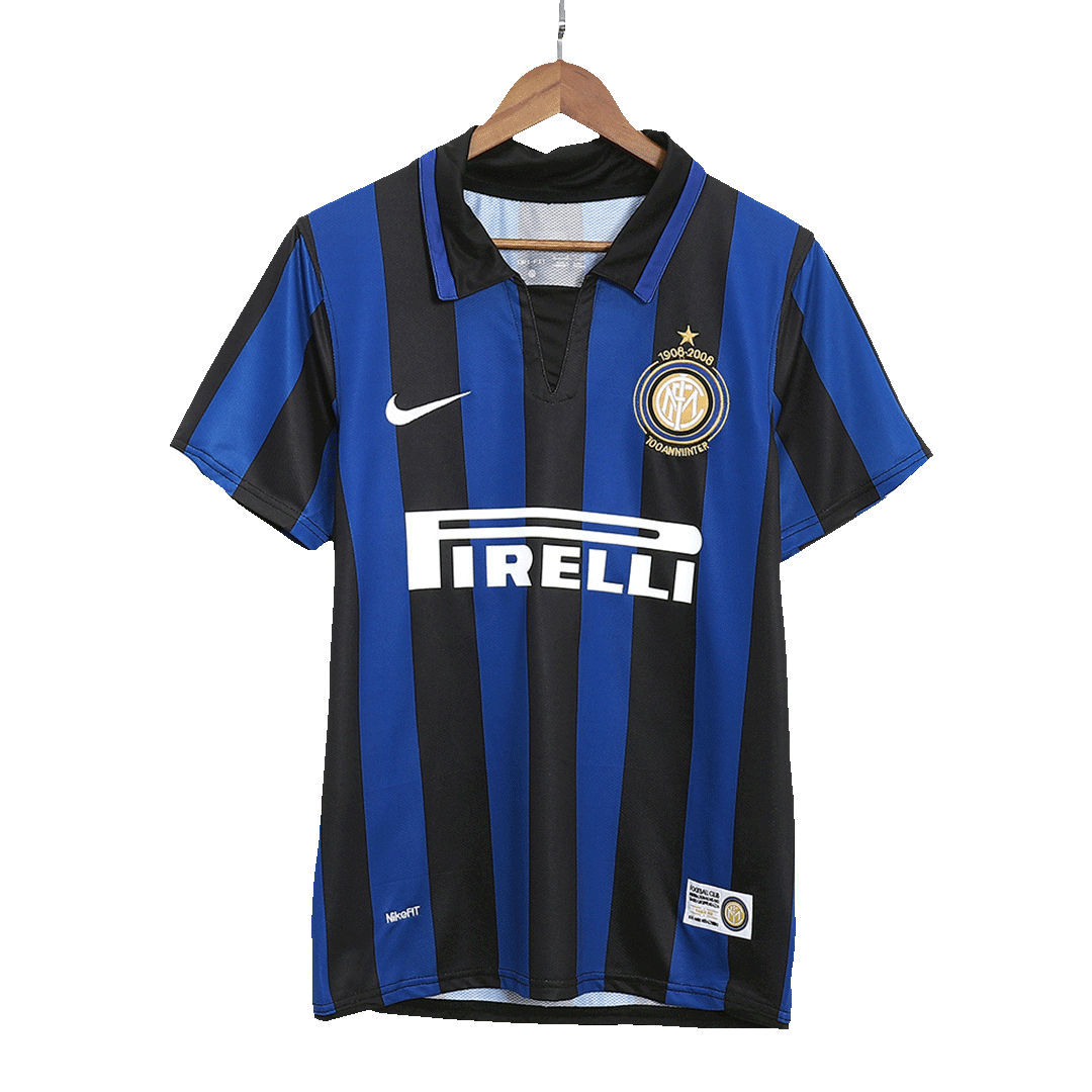 Inter Mediolan Koszulka retro domowa 2007/08