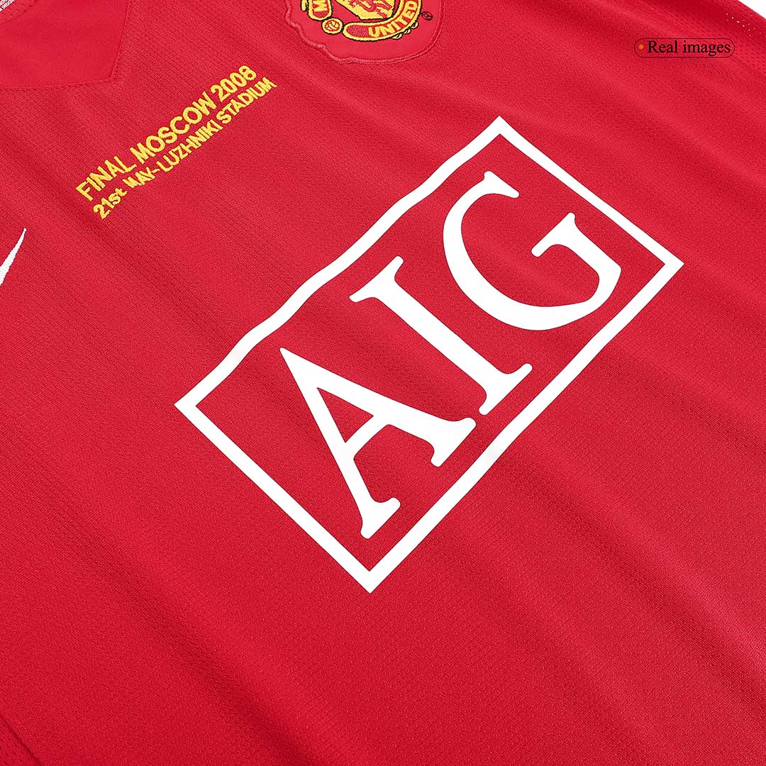 Manchester United Koszulka retro domowa UCL Final 2007/08