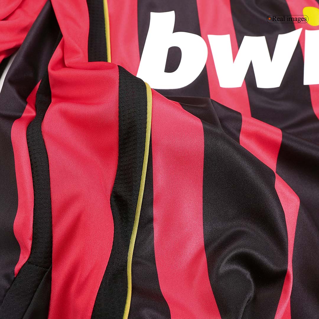 AC Milan Koszulka retro domowa z długim rękawem 2006/07