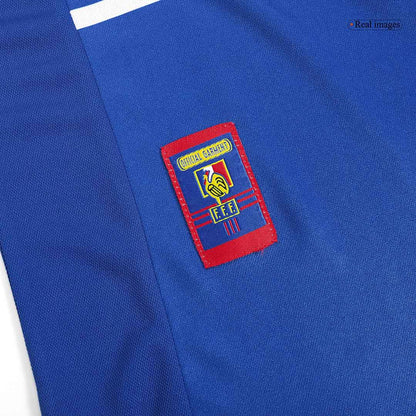 Francja Koszulka retro domowa 1998