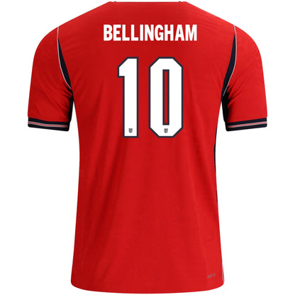 BELLINGHAM #10 Anglia Koszulka Wyjazdowa Wersja zawodnicza – Mundial 2026