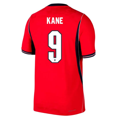 Kane #9 Anglia Koszulka Wyjazdowa Wersja zawodnicza – Mundial 2026