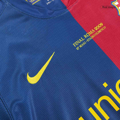 Barcelona MESSI #10 Barcelona Koszulka retro domowa UCL 2008/09