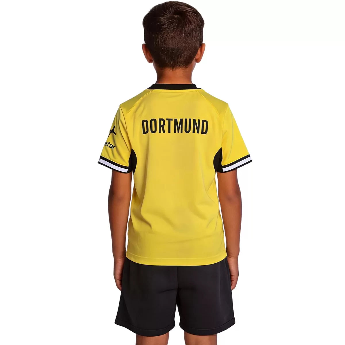 Borussia Dortmund Dziecięcy Komplet domowy – koszulka + spodenki 2026/27
