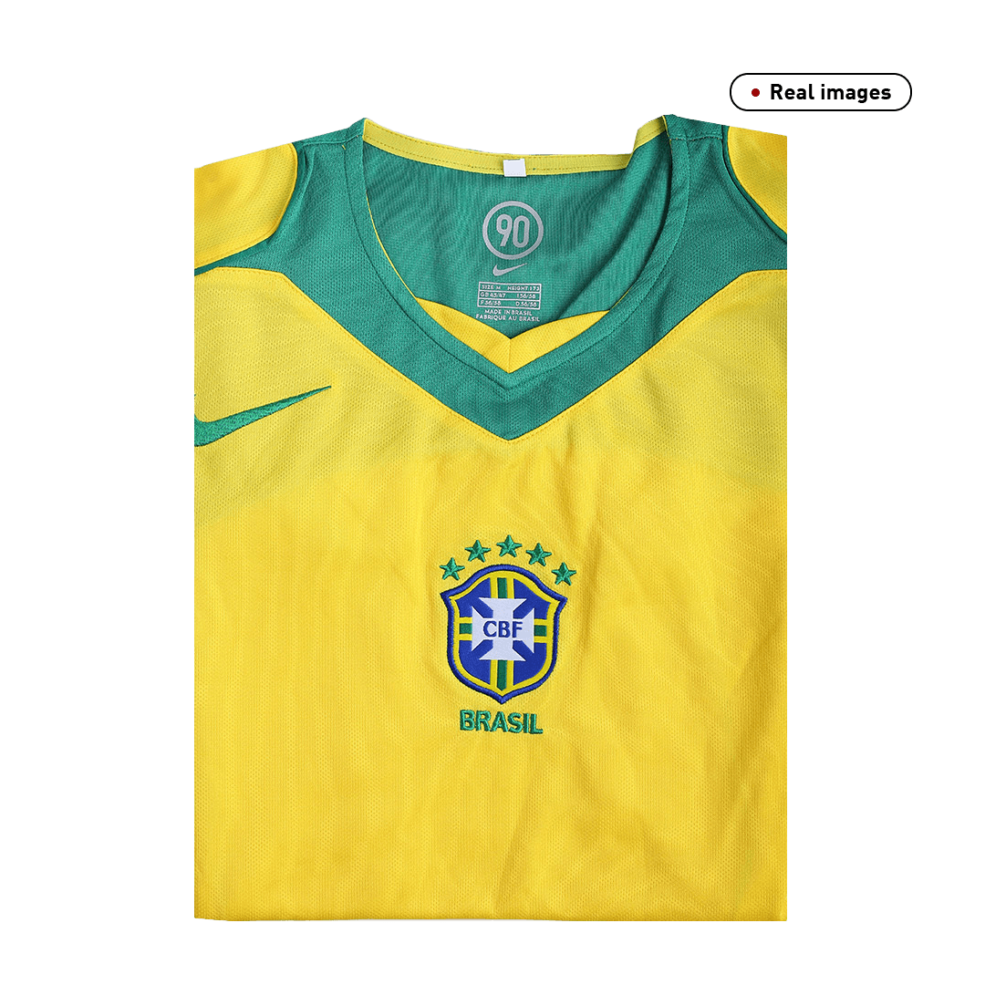 Brazylia Koszulka retro domowa 2004