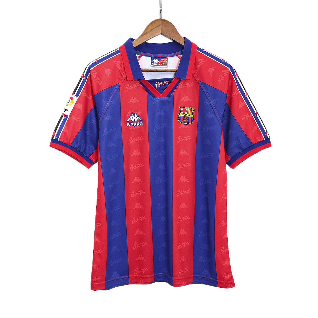 Stoichkov #8 Barcelona Koszulka retro domowa 1996/97