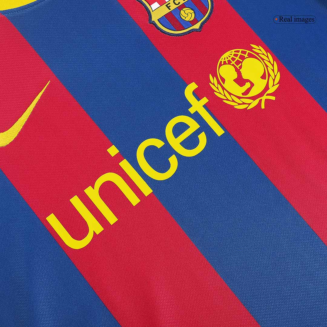 Messi #10 Barcelona Koszulka retro domowa 2010/11
