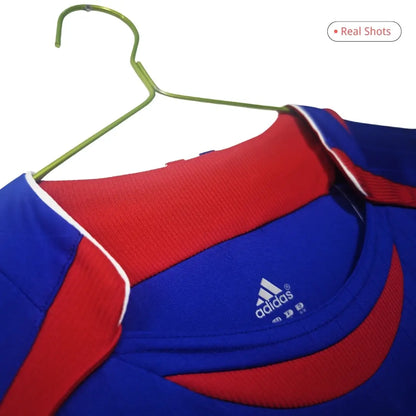 Francja Koszulka retro domowa 2006