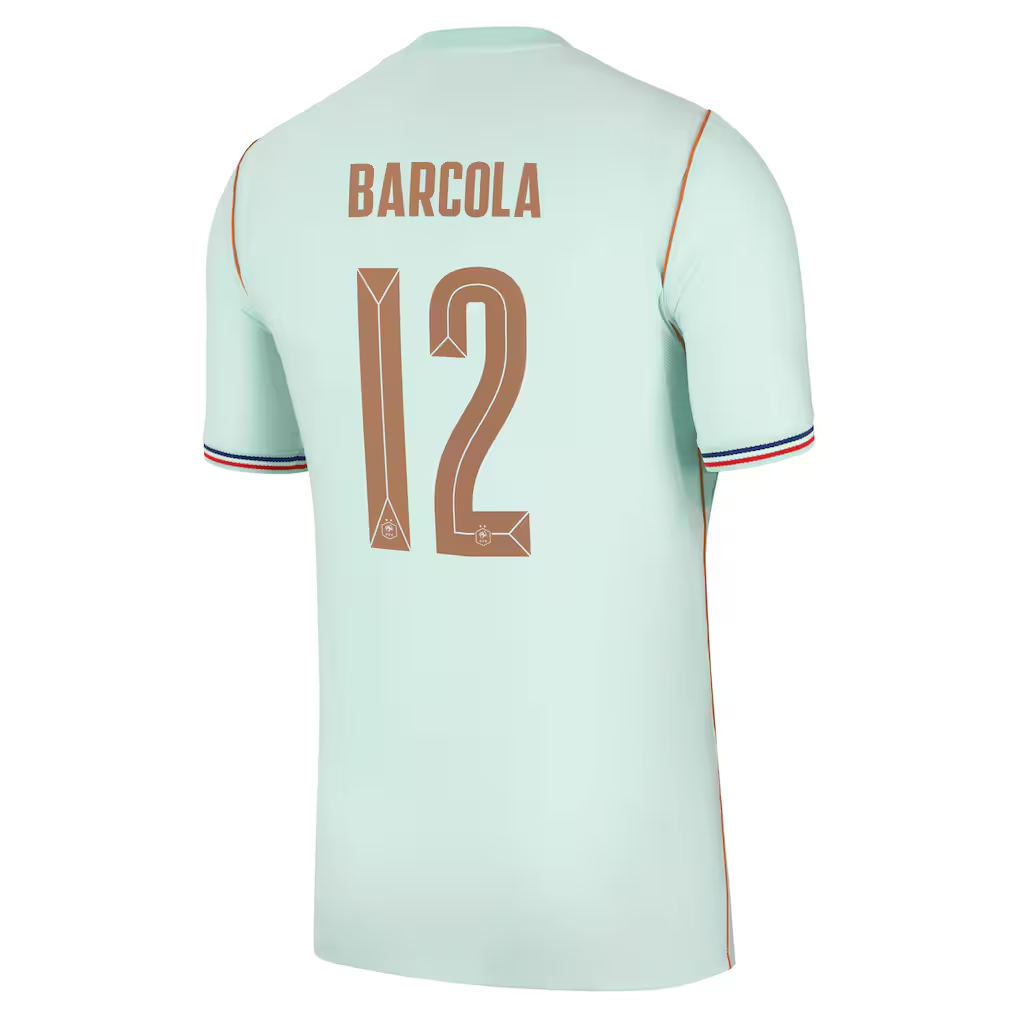 BARCOLA #12 Francja Koszulka Wyjazdowa – Mundial 2026