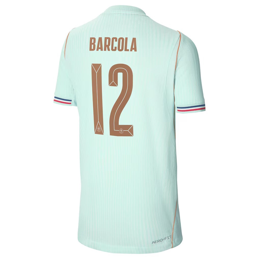 BARCOLA #12 Francja Koszulka Wyjazdowa Wersja zawodnicza – Mundial 2026