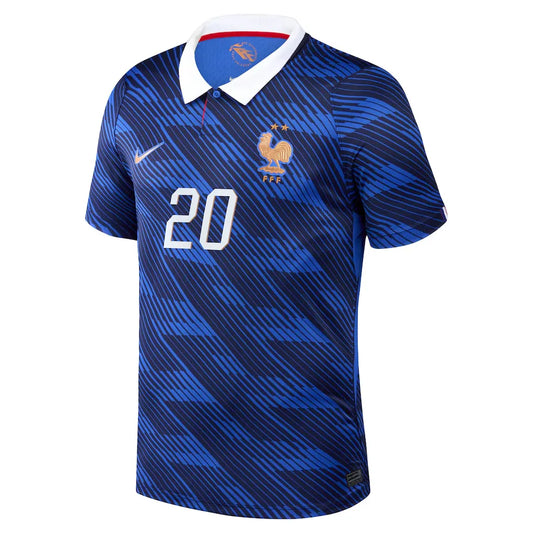 Doue #20 Francja Koszulka Domowa – Mundial 2026