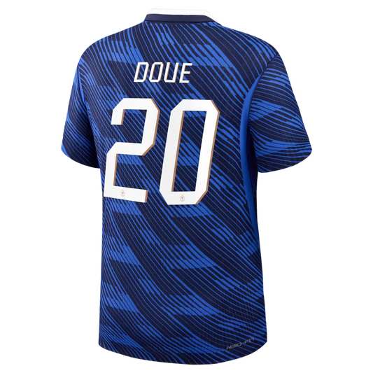 Doue #20 Francja Koszulka Domowa Wersja zawodnicza – Mundial 2026