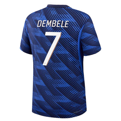 Dembele #7 Francja Koszulka Domowa Wersja zawodnicza – Mundial 2026