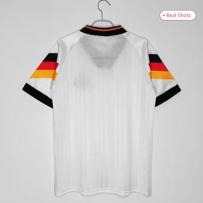 Niemcy Koszulka retro domowa Euro 1992