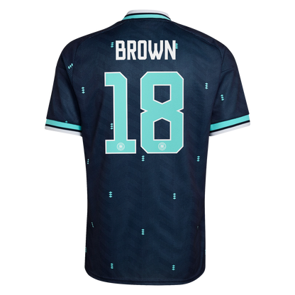 BROWN #18 Niemcy Koszulka Wyjazdowa 2026