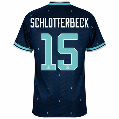 SCHLOTTERBECK #15 Niemcy Koszulka Wyjazdowa Wersja zawodnicza – Mundial 2026