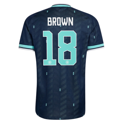 BROWN #18 Niemcy Koszulka Wyjazdowa Wersja zawodnicza – Mundial 2026