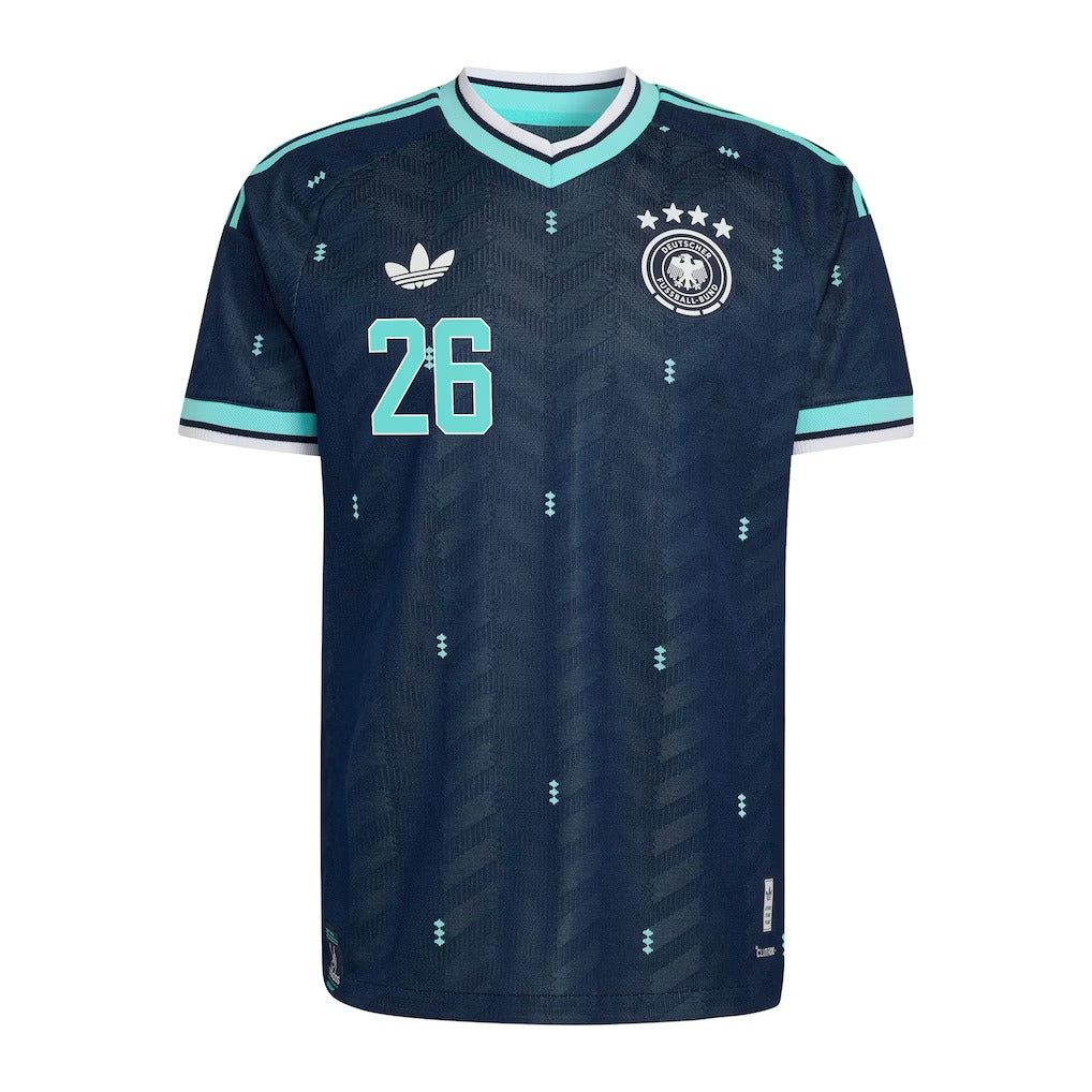 UNDAV #26 Niemcy Koszulka Wyjazdowa Wersja zawodnicza – Mundial 2026