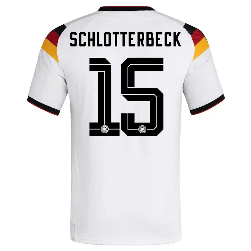 SCHLOTTERBECK #15 Niemcy Koszulka Domowa Wersja zawodnicza – Mundial 2026