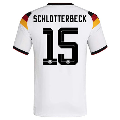 SCHLOTTERBECK #15 Niemcy Koszulka Domowa Wersja zawodnicza – Mundial 2026