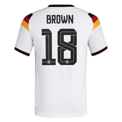 BROWN #18 Niemcy Koszulka Domowa Wersja zawodnicza – Mundial 2026