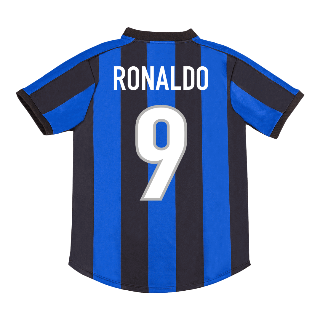 RONALDO #9 Inter Mediolan Koszulka retro domowa 2009/10