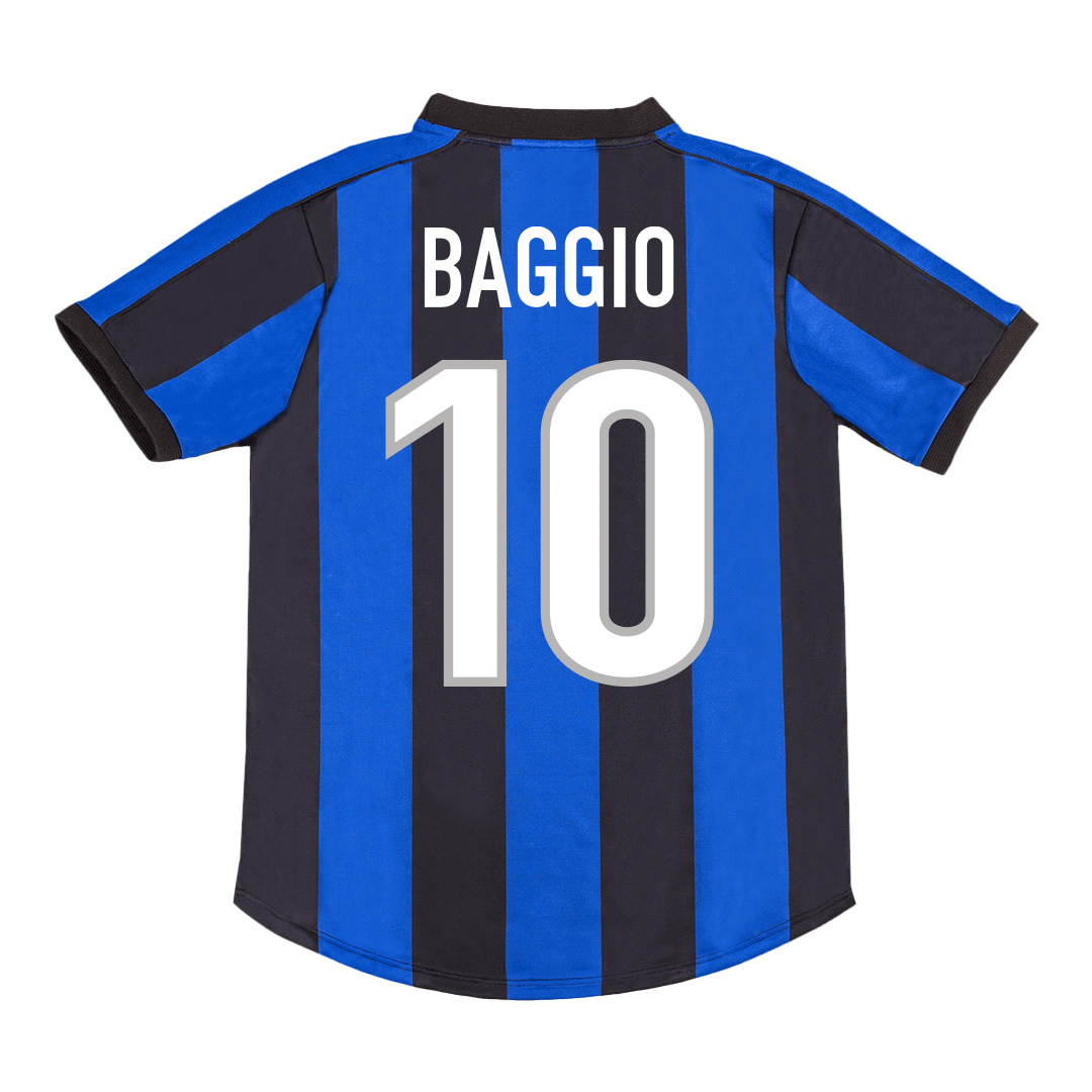 BAGGIO #10 Inter Mediolan Koszulka retro domowa 2009/10
