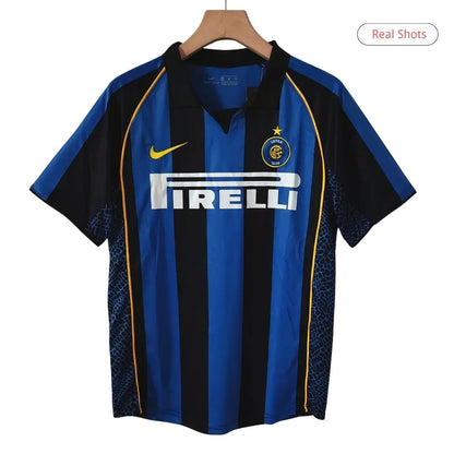 Ronaldo #9 Inter Mediolan Koszulka retro domowa 2001/02