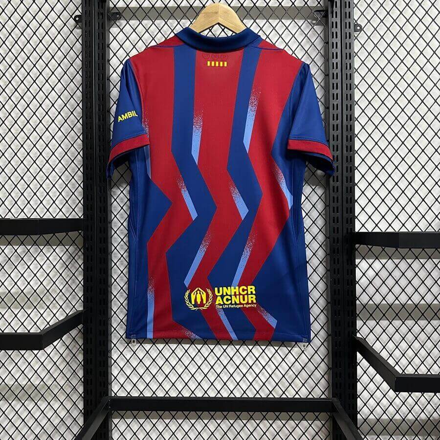 LEWANDOWSKI #9 Barcelona El Clásico Koszulka czwarta 2025/26