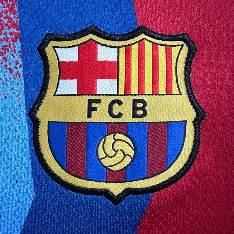LEWANDOWSKI #9 Barcelona El Clásico Koszulka czwarta 2025/26