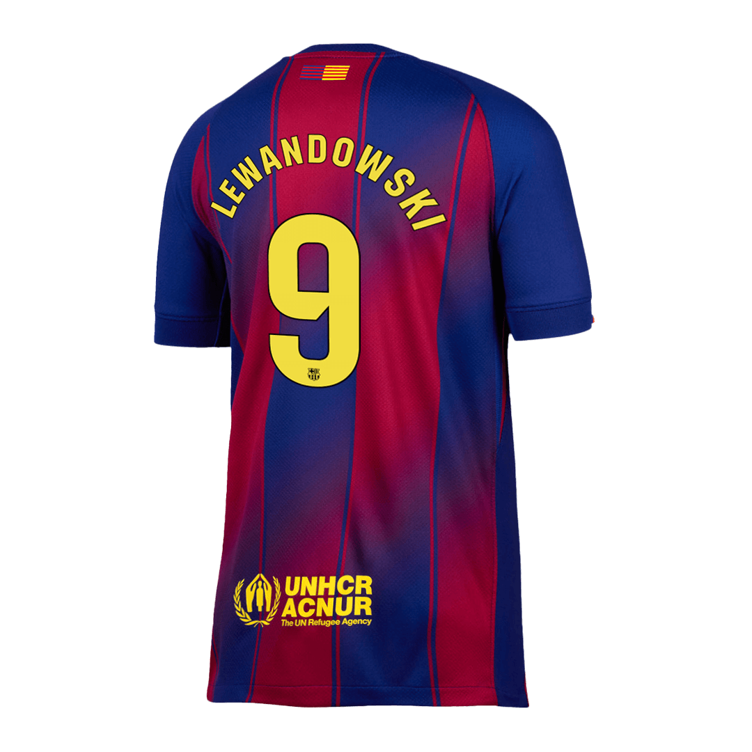 LEWANDOWSKI #9 Barcelona Koszulka domowa 2025/26