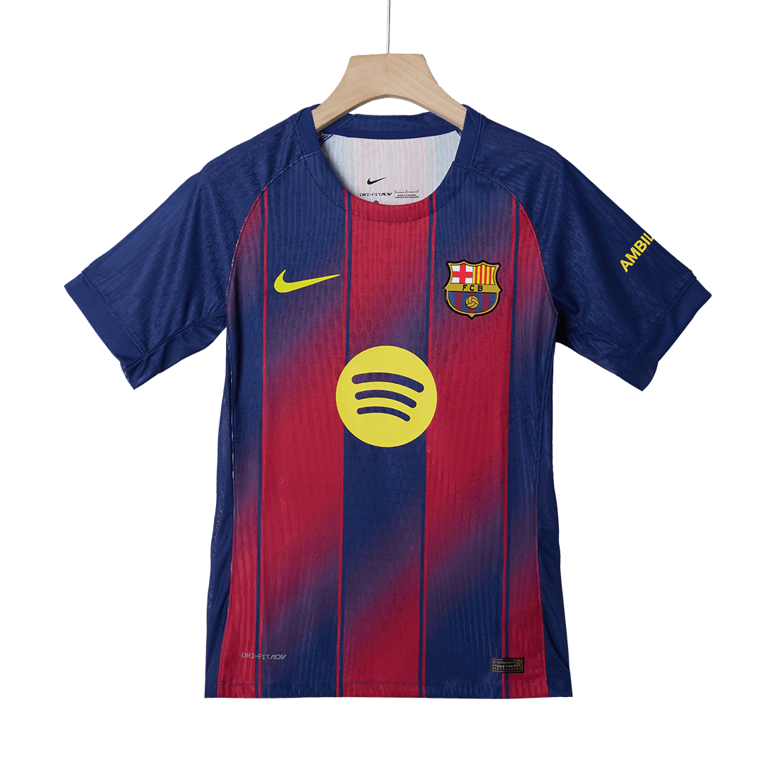 LEWANDOWSKI #9 Barcelona Koszulka domowa Wersja zawodnicza 2025/26