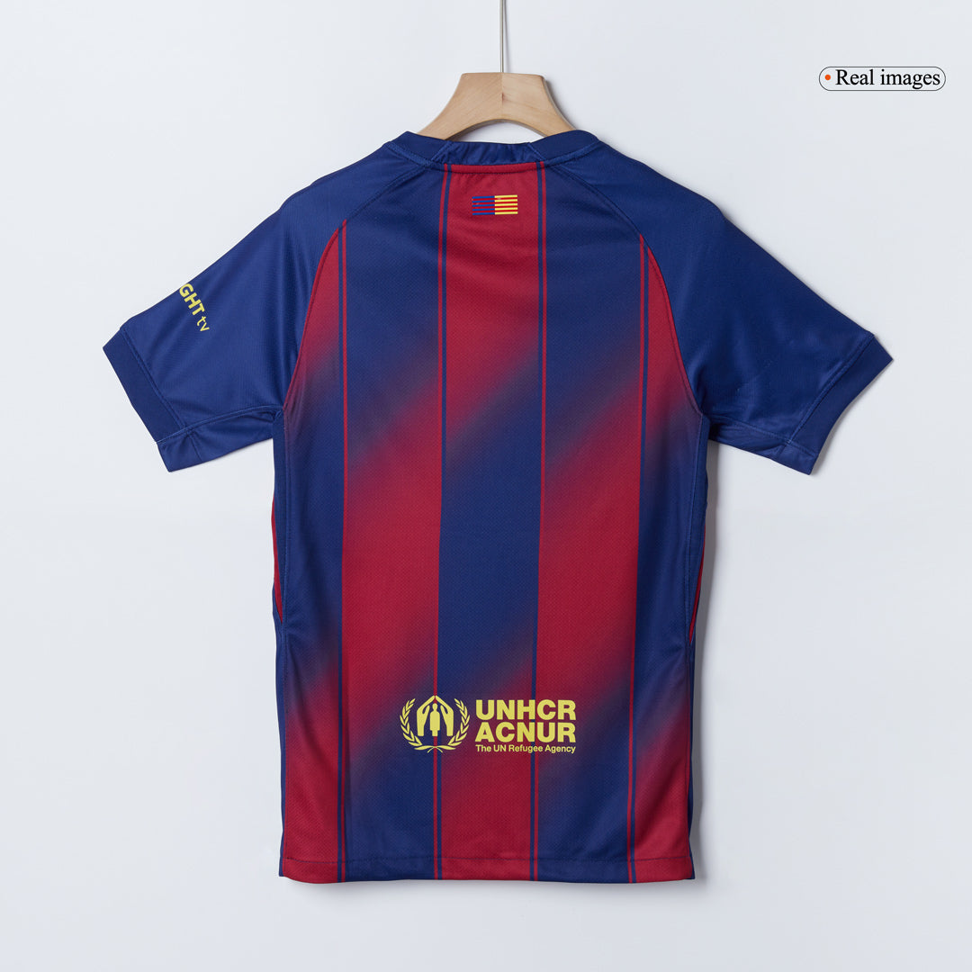 LEWANDOWSKI #9 Barcelona Koszulka domowa 2025/26 – UCL
