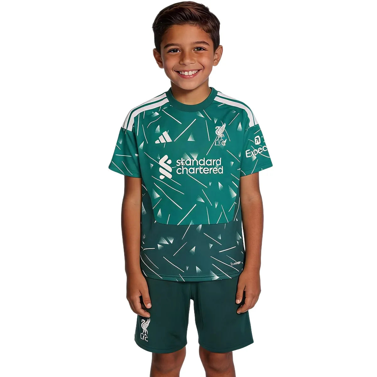 Liverpool Dziecięcy Komplet bramkarski – koszulka + spodenki 2026/27