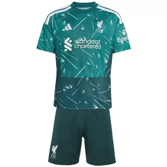 Liverpool Dziecięcy Komplet bramkarski – koszulka + spodenki 2026/27
