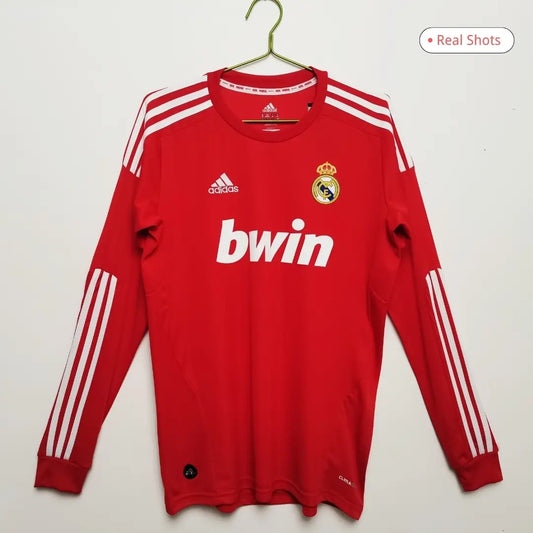 Real Madrid Koszulka retro trzecia z długim rękawem 2011/12