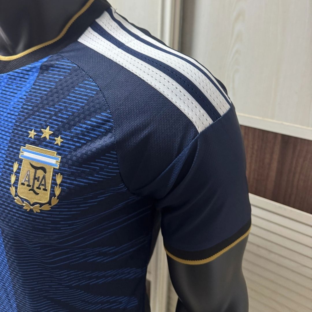 Argentinien Trikot Sonderedition Spielerversion Marineblau 2026