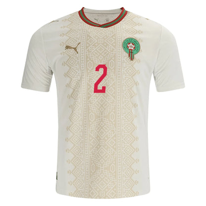Hakimi #2 Maroko Koszulka Wyjazdowa – Mundial 2026