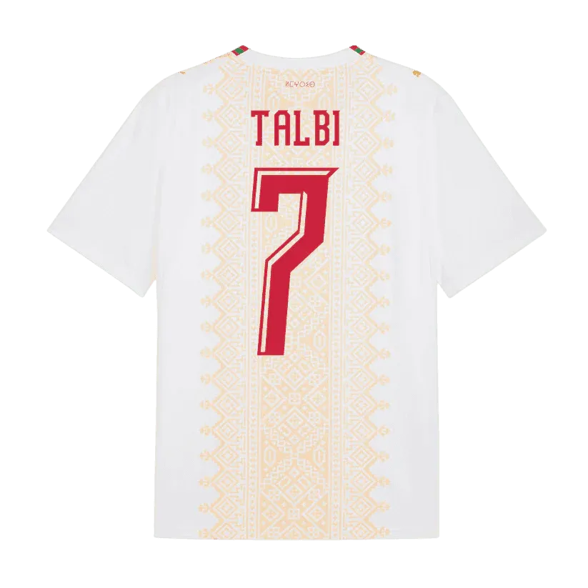 Talbi #7 Maroko Koszulka Wyjazdowa – Mundial 2026