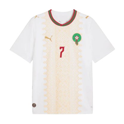 Talbi #7 Maroko Koszulka Wyjazdowa – Mundial 2026