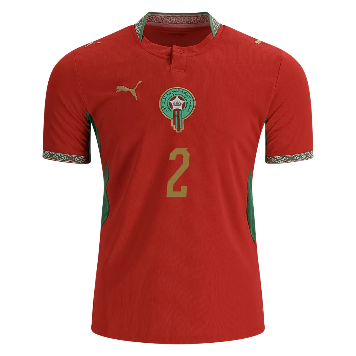 Hakimi #2 Maroko Koszulka Domowa – Mundial 2026