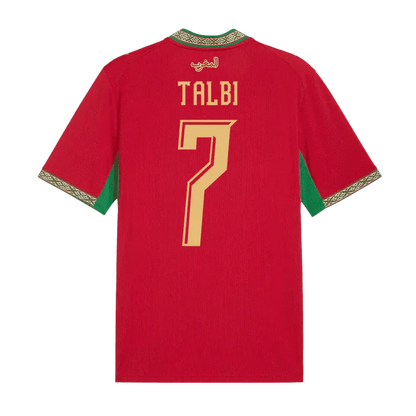 Talbi #7 Maroko Koszulka Domowa – Mundial 2026