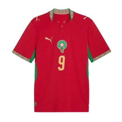 Rahimi #9 Maroko Koszulka Domowa – Mundial 2026