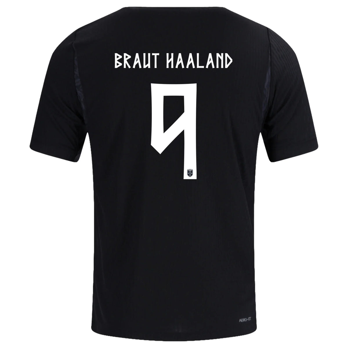 BRAUT HAALAND #9 Norwegia Koszulka Wyjazdowa Wersja zawodnicza – Mundial 2026