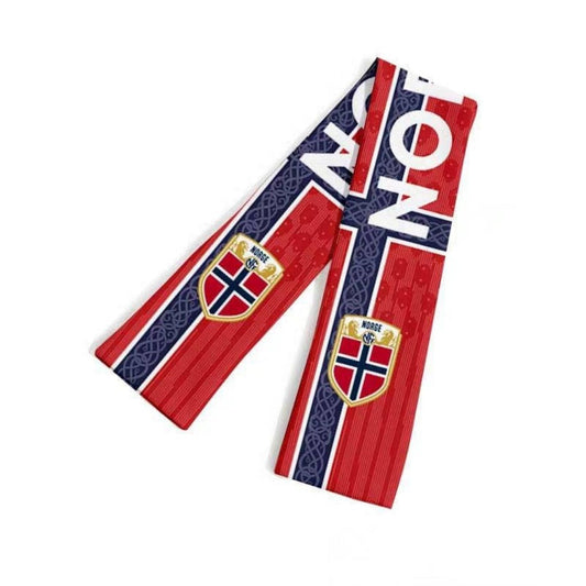 Norwegen Fan-Schal – Rot