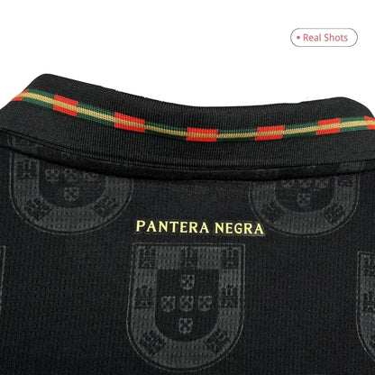 Ronaldo #7 Portugalia Pantera Negra Koszulka Długi rękaw 2026
