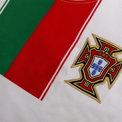 Ronaldo #7 Portugalia Koszulka retro wyjazdowa 2010