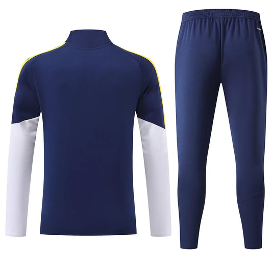 Real Madrid Trainingspak met 1/4 rits Marineblauw 2026/27