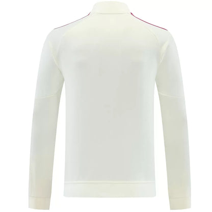 Real Madrid 1/4 rits trainingsshirt wit 2026/27